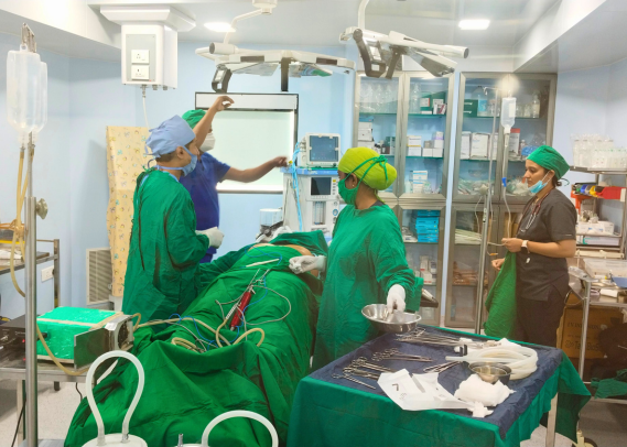 Doctor in Operation Theatre